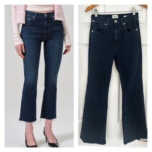 Citizens Of Humanity Dark Blue Ankle Jeans